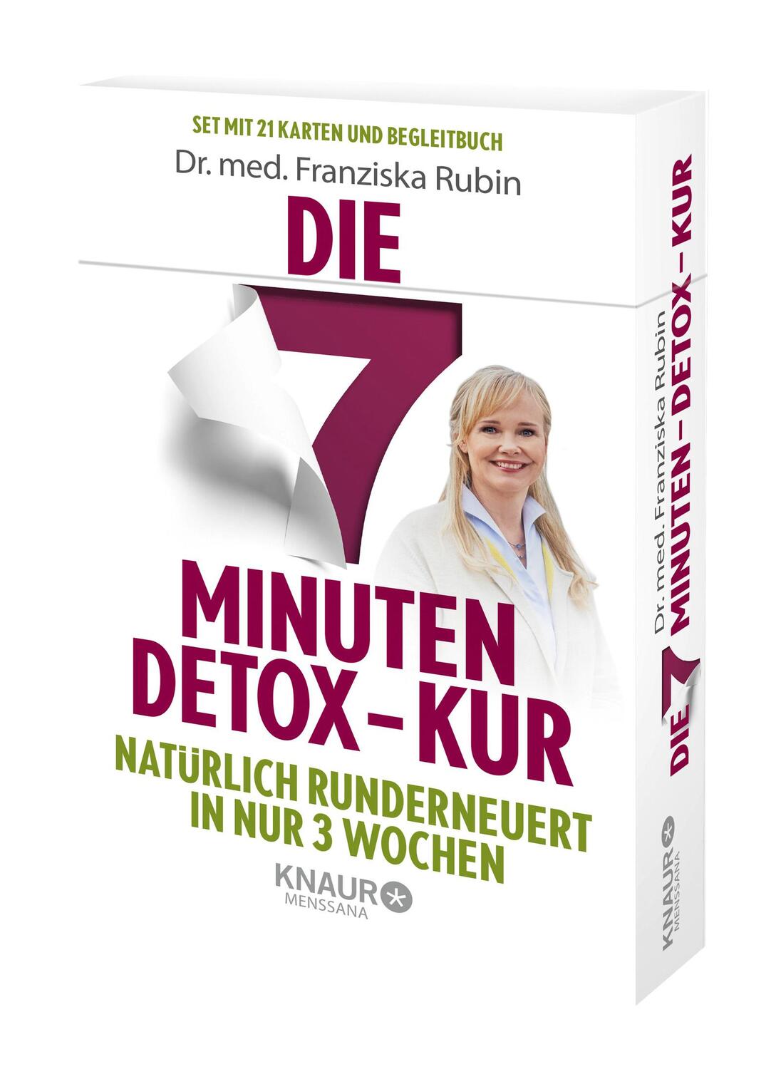 Cover: 9783426658949 | Die 7-Minuten-Detox-Kur | Franziska Rubin | Taschenbuch | 48 S. | 2021
