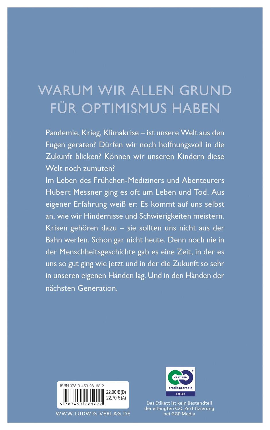 Bild: 9783453281622 | Eine gute Zeit zu leben | Hubert Messner (u. a.) | Buch | Deutsch