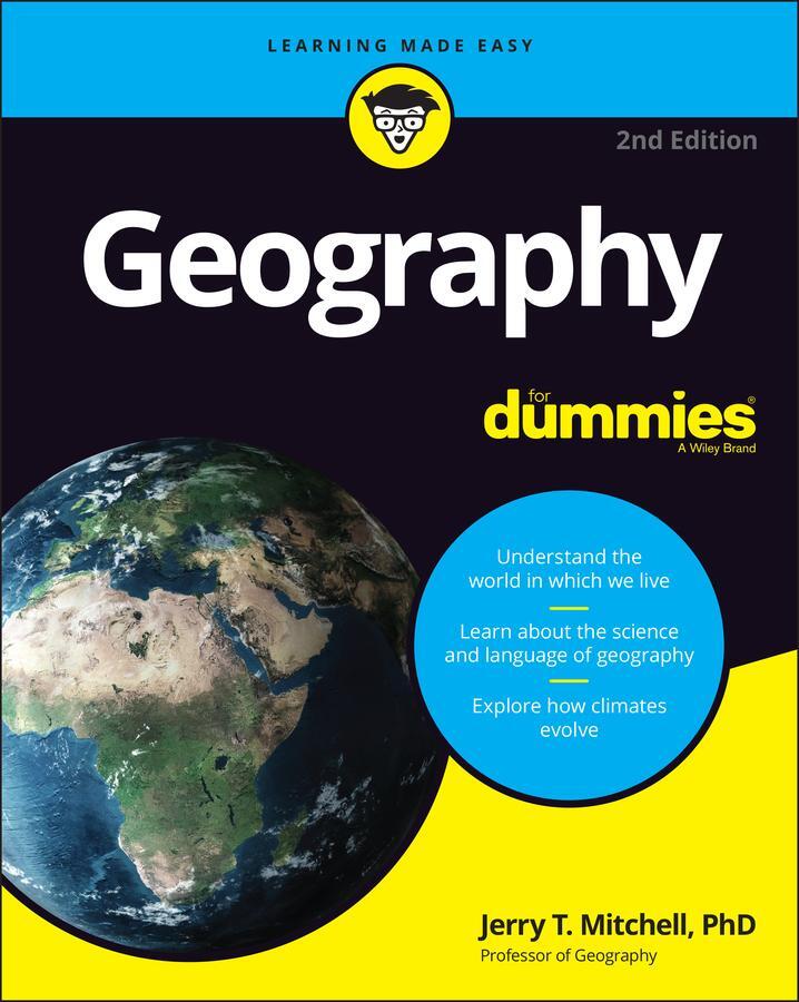 Cover: 9781119867128 | Geography For Dummies | Jerry T. Mitchell | Taschenbuch | 416 S.