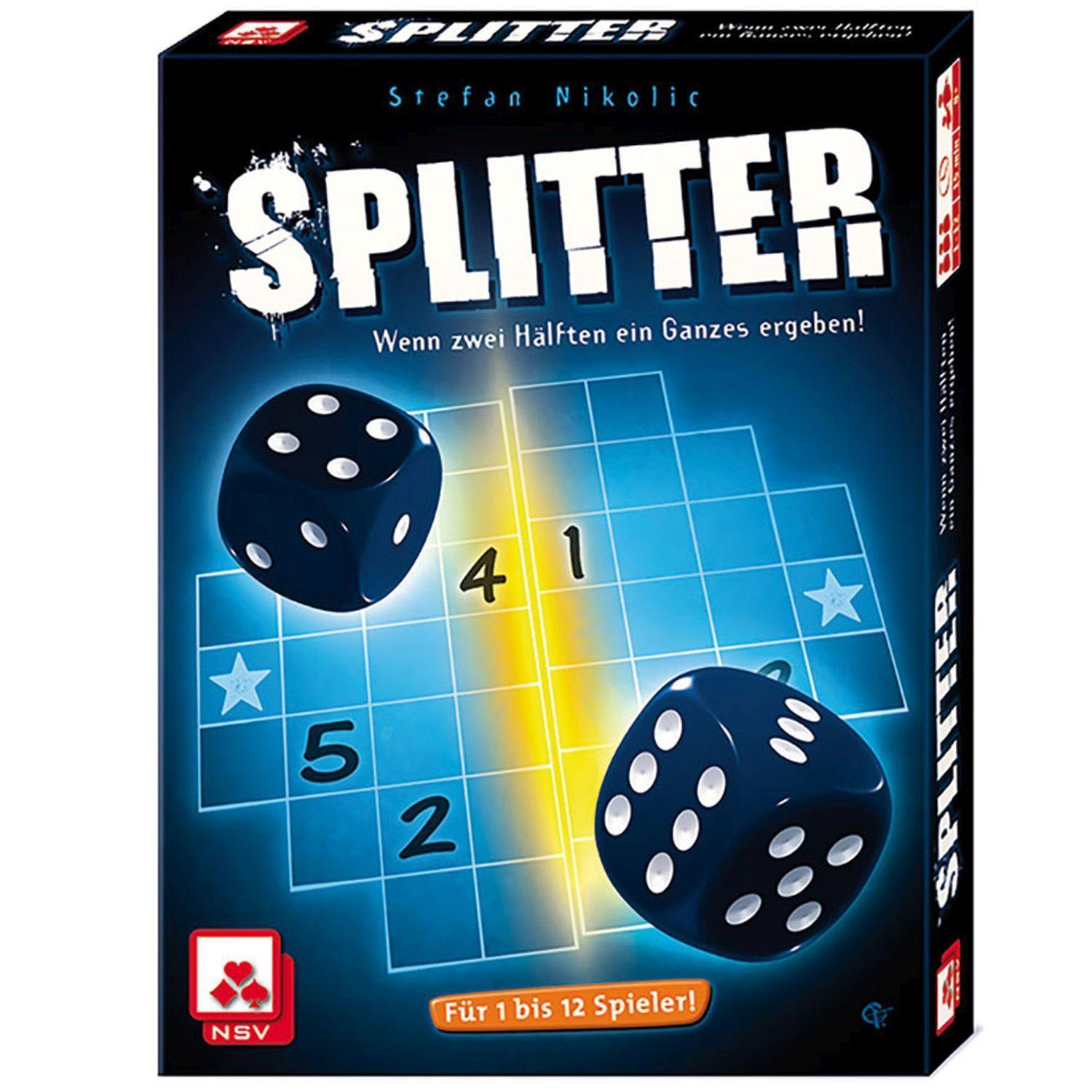 Cover: 4012426882913 | Splitter | Nürnberger Spielkarten Verlag | Spiel | 22599239 | Deutsch