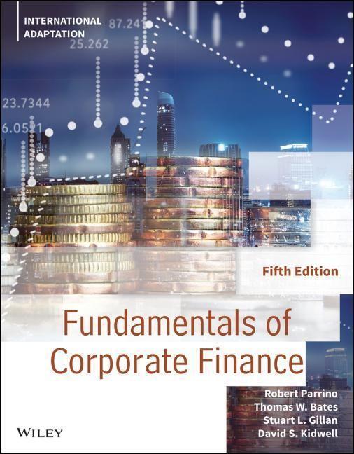 Cover: 9781119795445 | Fundamentals of Corporate Finance, International Adaptation | Buch