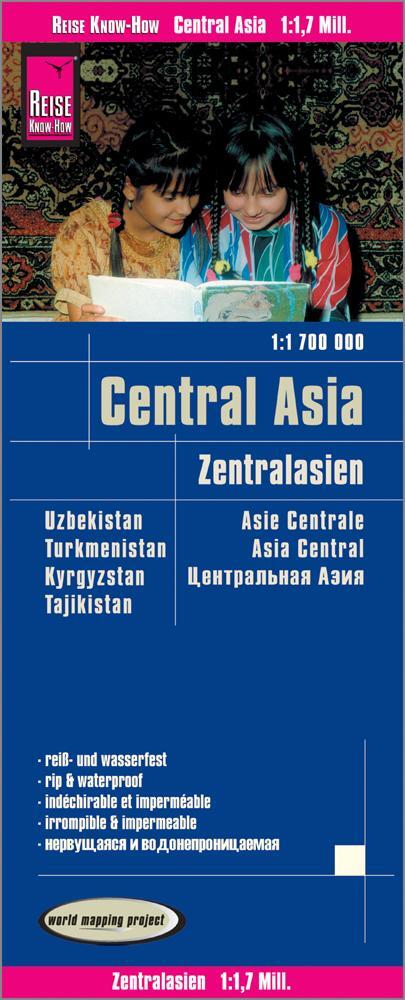 Cover: 9783831773671 | Reise Know-How Landkarte Zentralasien / Central Asia (1:1.700.000)...