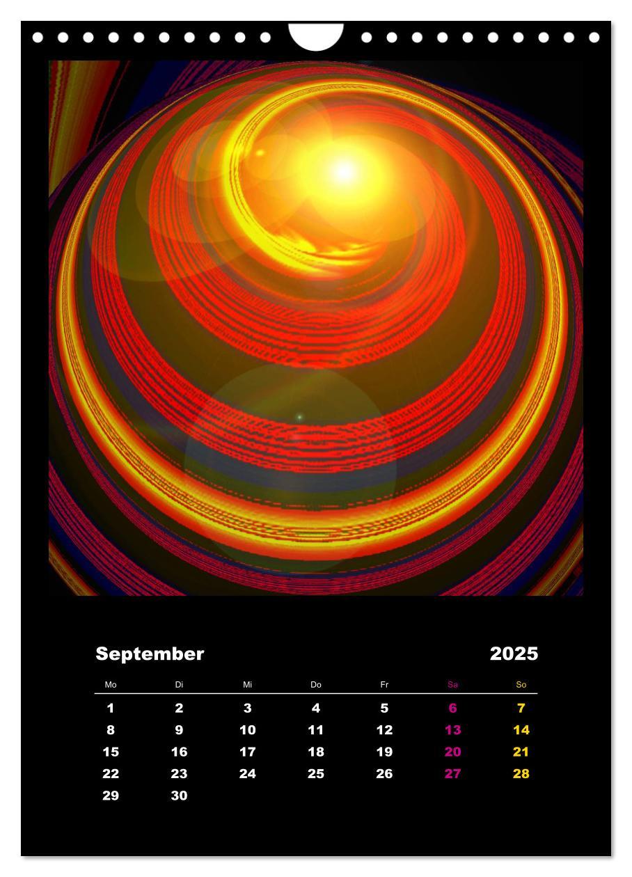 Bild: 9783457168882 | Energie-Spiralen 2025 (Wandkalender 2025 DIN A4 hoch), CALVENDO...