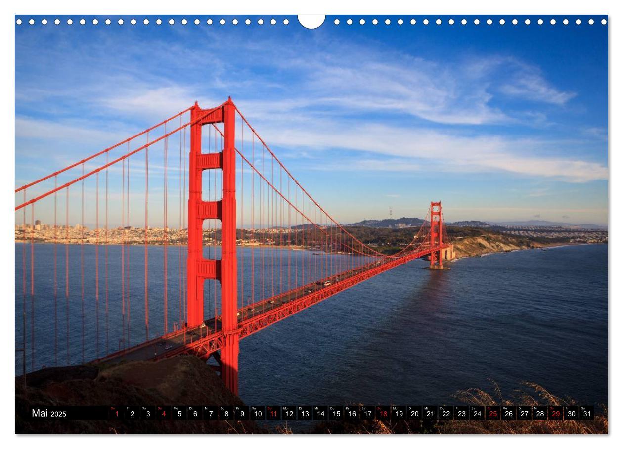 Bild: 9783435742103 | Golden Gate Bridge (Wandkalender 2025 DIN A3 quer), CALVENDO...