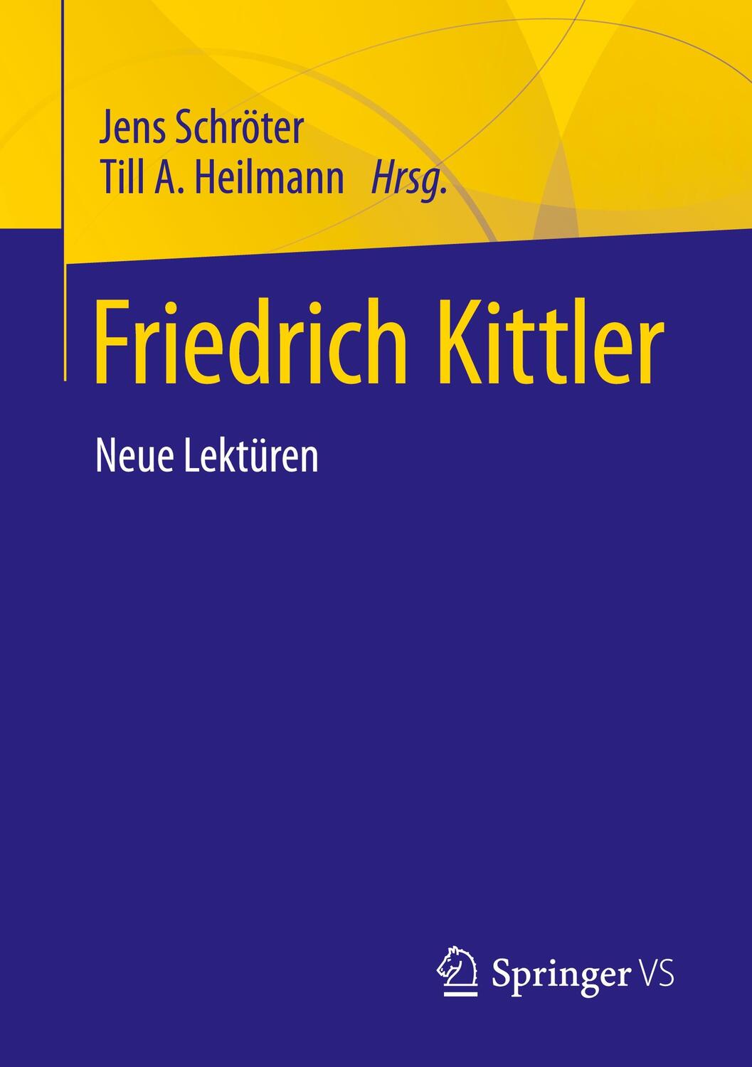 Cover: 9783658353230 | Friedrich Kittler. Neue Lektüren | Neue Lektüren | Schröter (u. a.)