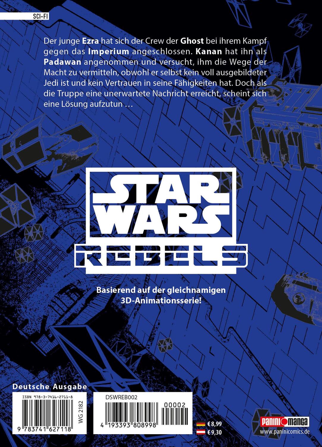 Rückseite: 9783741627118 | Star Wars - Rebels (Manga) 02 | Bd. 2 | Mitsuru Aoki | Taschenbuch