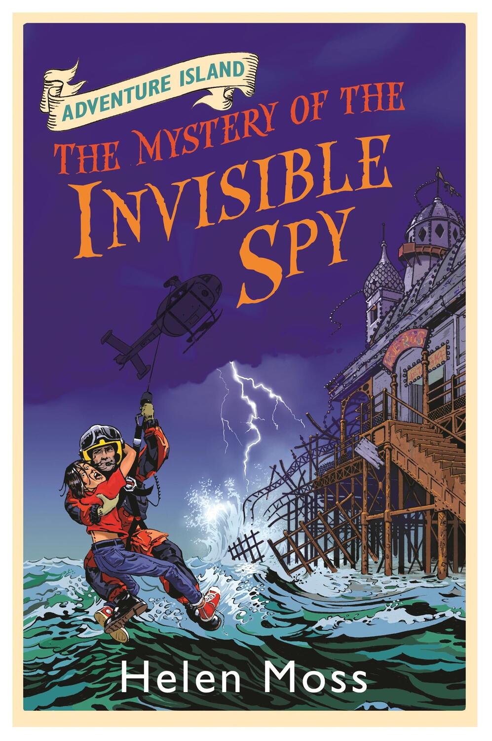 Cover: 9781444005363 | Adventure Island: The Mystery of the Invisible Spy | Book 10 | Moss