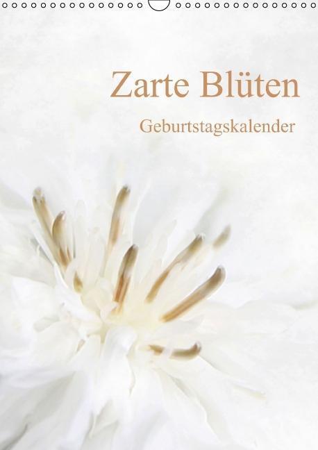 Cover: 9783660071610 | Zarte Blüten / Geburtstagskalender (Wandkalender immerwährend DIN...