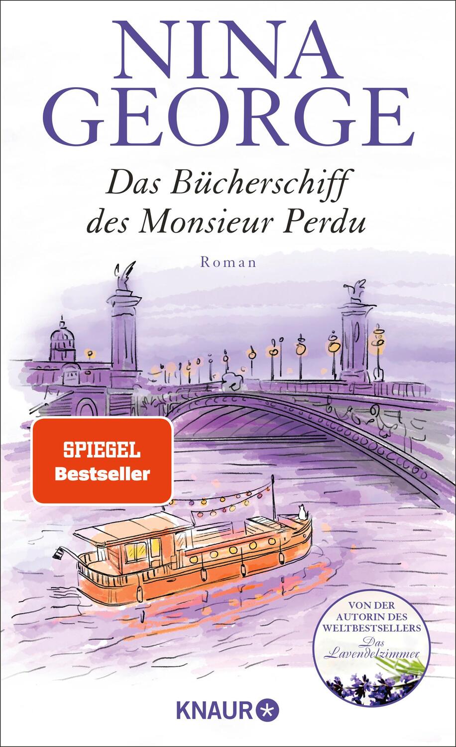 Cover: 9783426654071 | Das Bücherschiff des Monsieur Perdu | Nina George | Buch | Deutsch