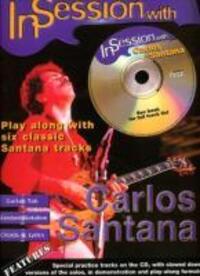 Cover: 9780571531295 | In Session with Carlos Santana: Guitar Tab, Book & CD | Carlos Santana