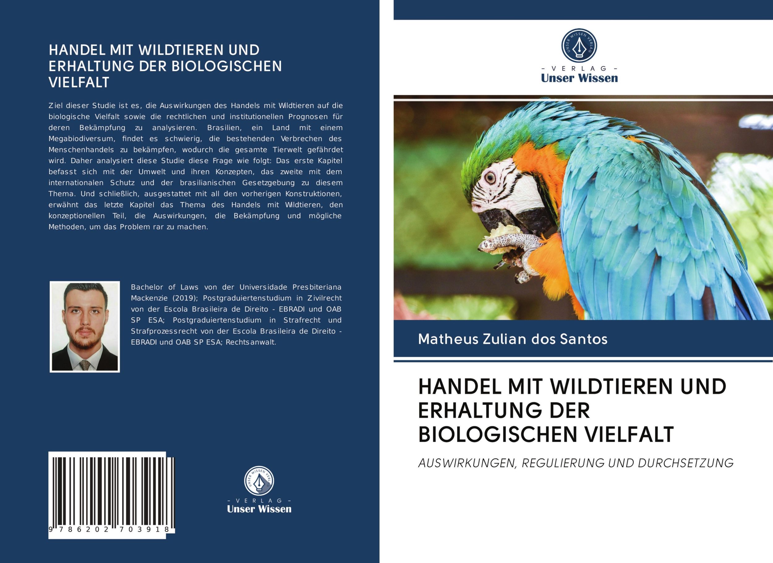 Cover: 9786202703918 | HANDEL MIT WILDTIEREN UND ERHALTUNG DER BIOLOGISCHEN VIELFALT | Santos