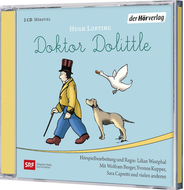 Bild: 9783844515169 | Doktor Dolittle, 2 Audio-CDs | Hugh Lofting | Audio-CD | 107 Min.