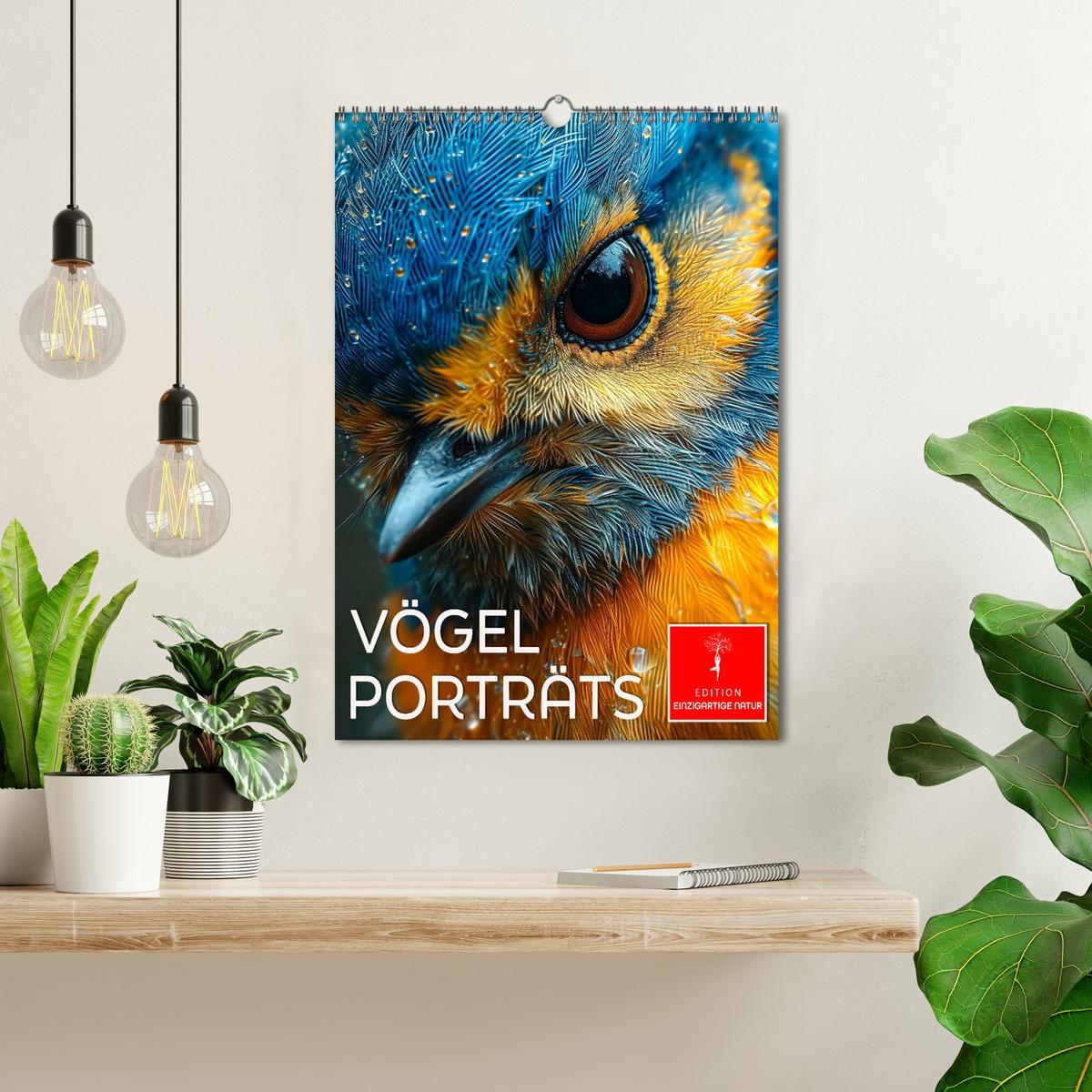 Bild: 9783383774584 | Vögel Porträts (Wandkalender 2025 DIN A3 hoch), CALVENDO...