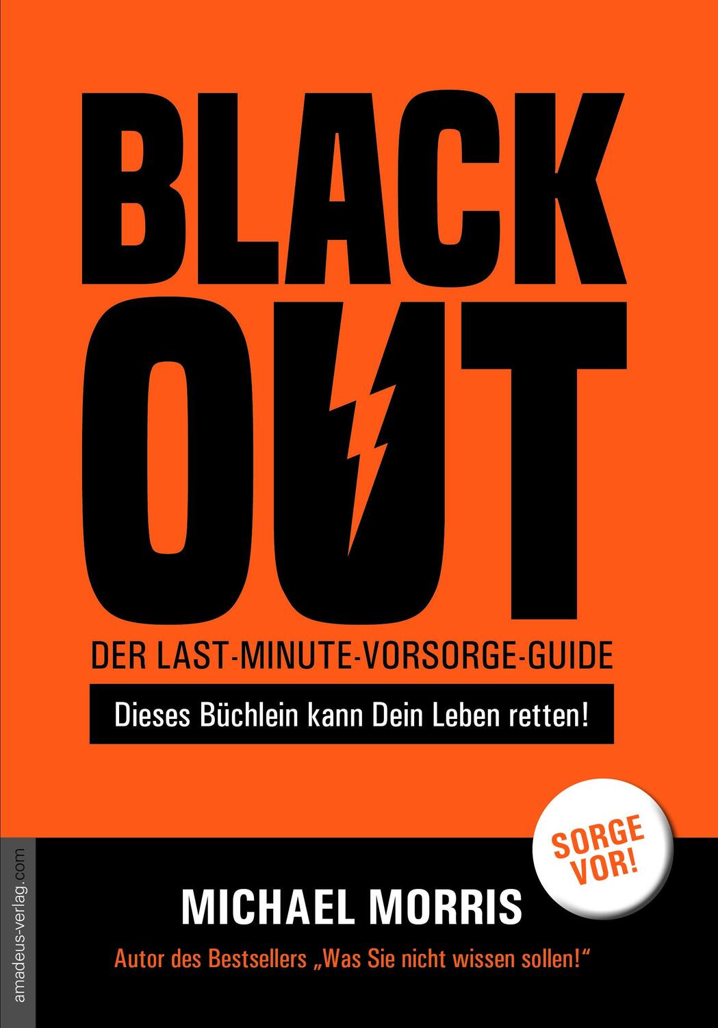Cover: 9783985620036 | Blackout | Der last-minute-Vorsorge-Guide | Michael Morris (u. a.)