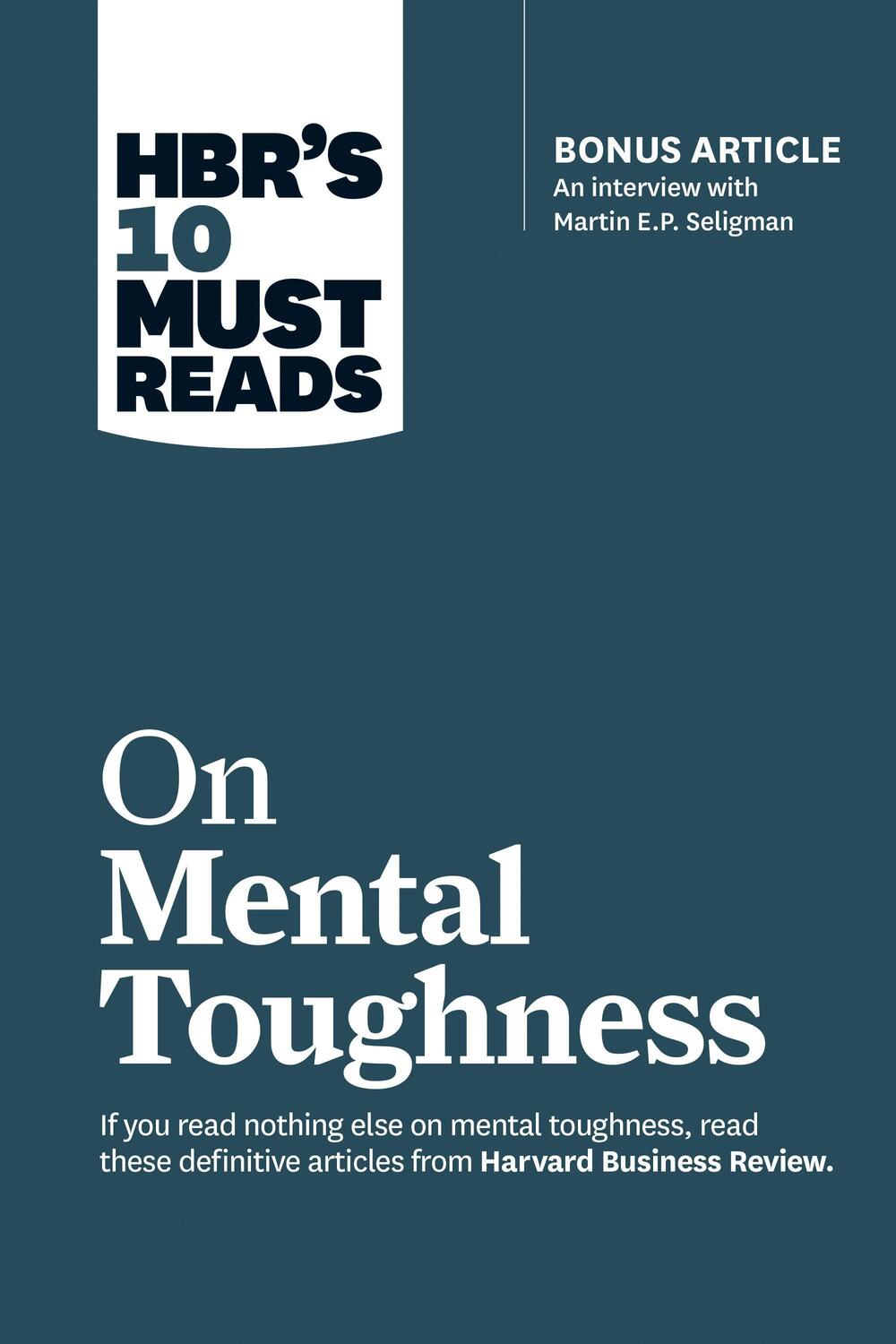 Cover: 9781633694361 | HBR's 10 Must Reads on Mental Toughness (with bonus interview...