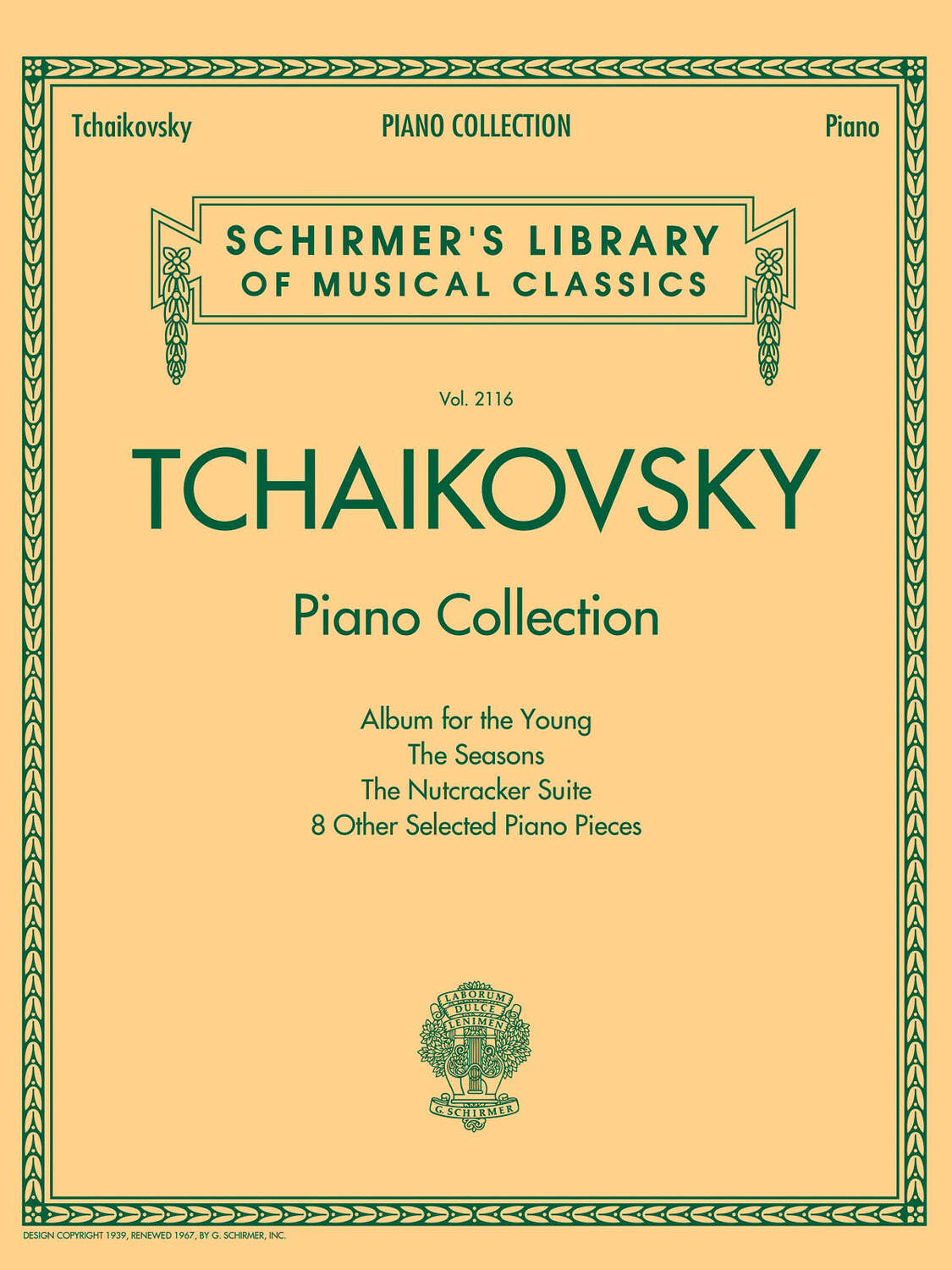 Cover: 888680034269 | Tchaikovsky Piano Collection | Pyotr Ilyich Tchaikovsky | Buch | 2015