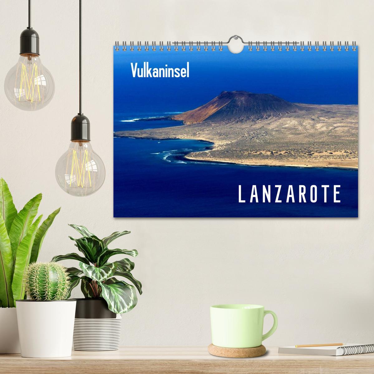 Bild: 9783435733118 | Vulkaninsel Lanzarote (Wandkalender 2025 DIN A4 quer), CALVENDO...