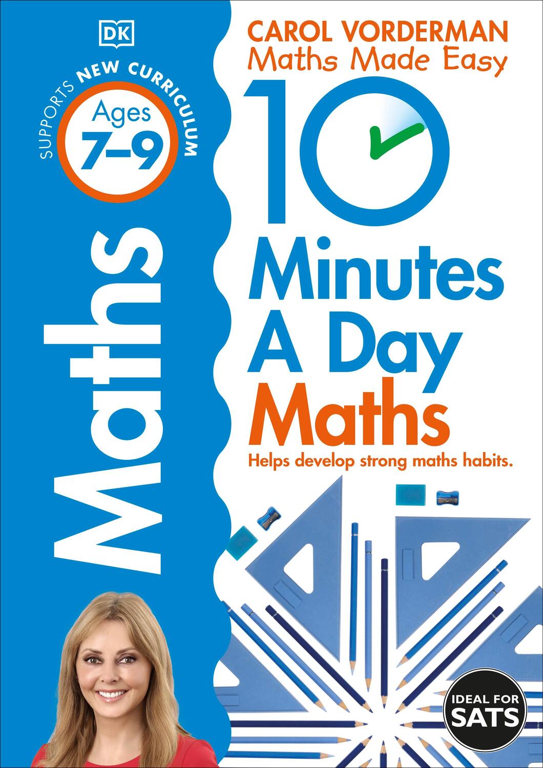 Cover: 9781409365426 | 10 Minutes A Day Maths, Ages 7-9 (Key Stage 2) | Carol Vorderman