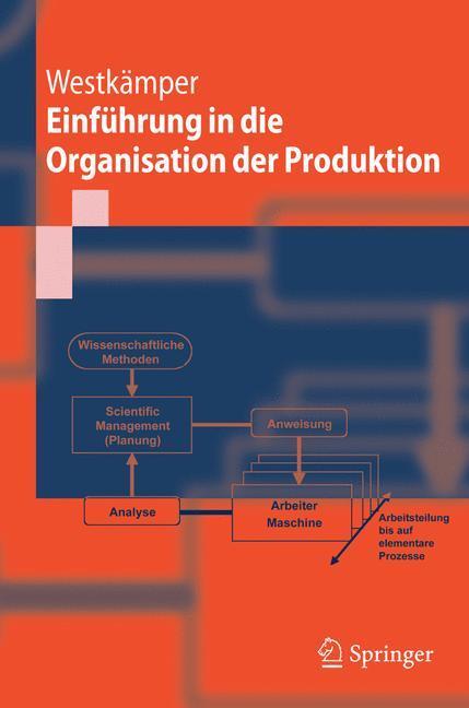Cover: 9783540260394 | Einführung in die Organisation der Produktion | Engelbert Westkämper