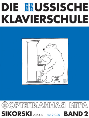 Cover: 9790003035246 | Die Russische Klavierschule Bd 2 mit Doppel-CD | Sikorski Edition