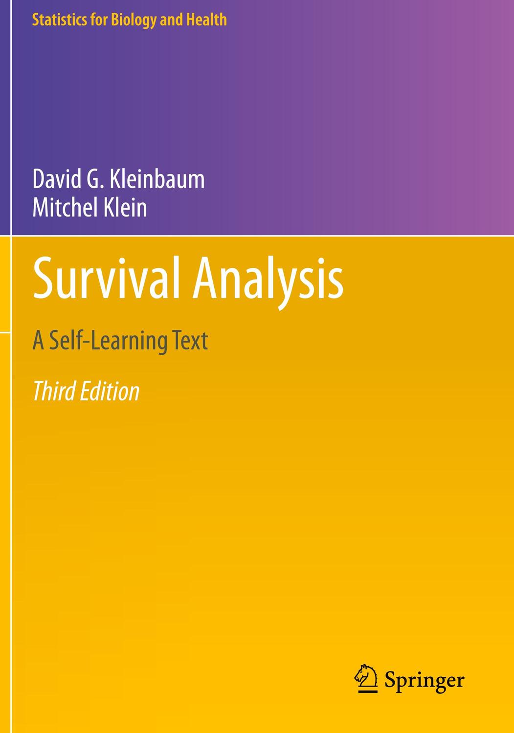 Cover: 9781493950188 | Survival Analysis | A Self-Learning Text, Third Edition | Taschenbuch
