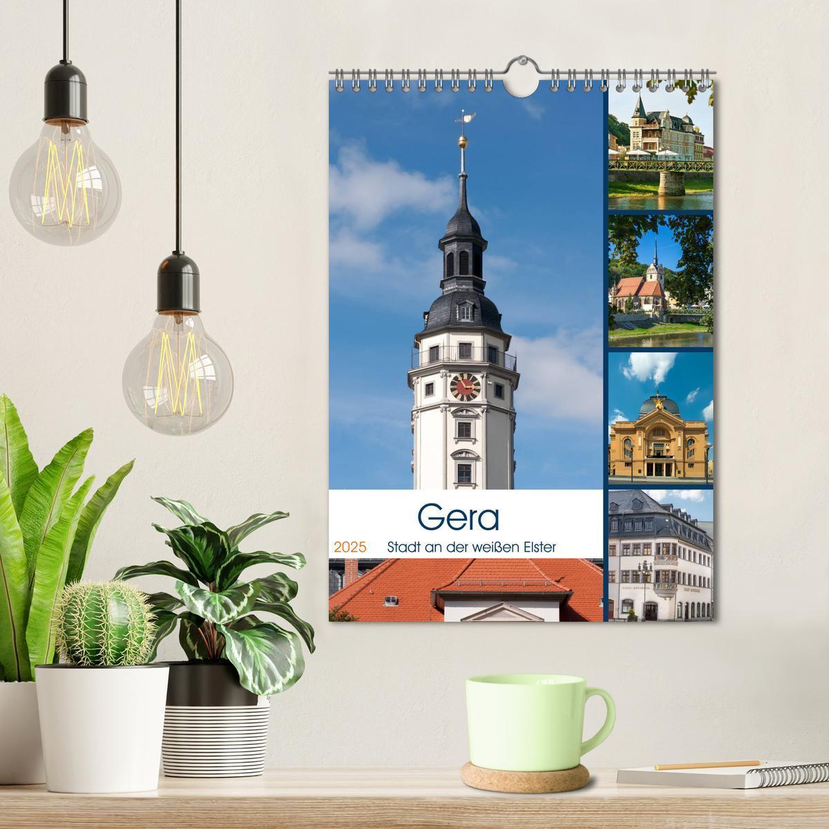 Bild: 9783435942282 | Gera - Stadt an der weißen Elster (Wandkalender 2025 DIN A4 hoch),...