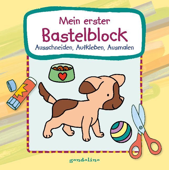 Cover: 9783811234758 | Mein erster Bastelblock - Hundewelpe | Kristin Labuch | Taschenbuch