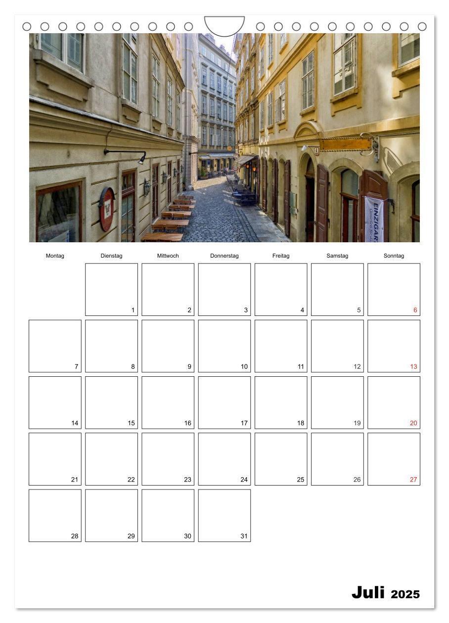 Bild: 9783457011379 | Mein Wien. Juwel an der Donau (Wandkalender 2025 DIN A4 hoch),...