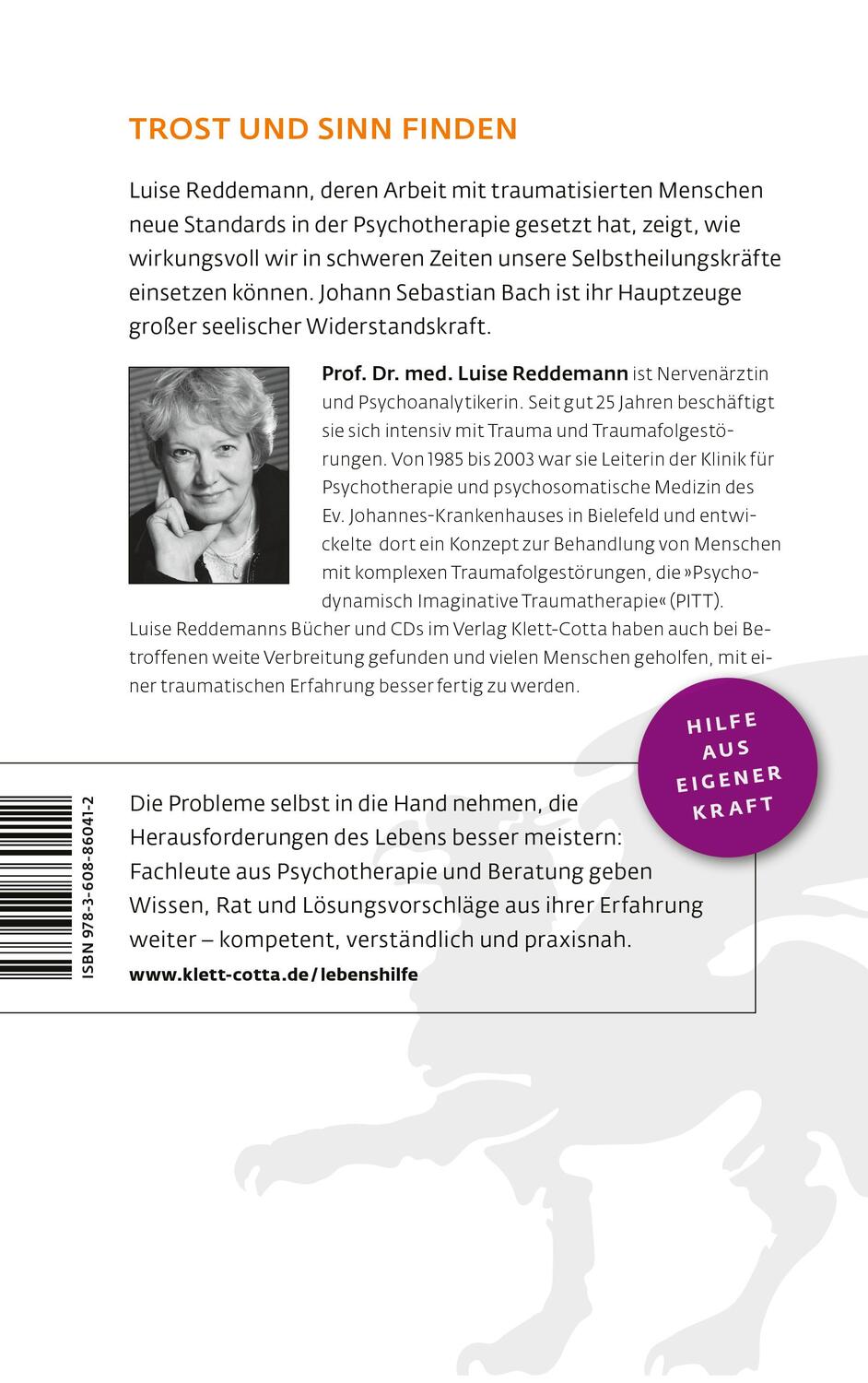 Rückseite: 9783608860412 | Überlebenskunst | Luise Reddemann | Taschenbuch | Klett-Cotta Leben!