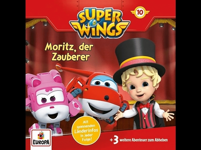 Cover: 190759432228 | Super Wings - Moritz, der Zauberer, 1 Audio-CD, 1 Audio-CD | Audio-CD