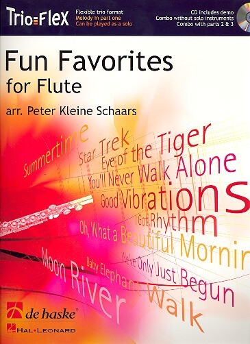 Cover: 9789043133029 | Fun Favorites for Flute | Peter Kleine Schaars | Trioflex | Buch + CD