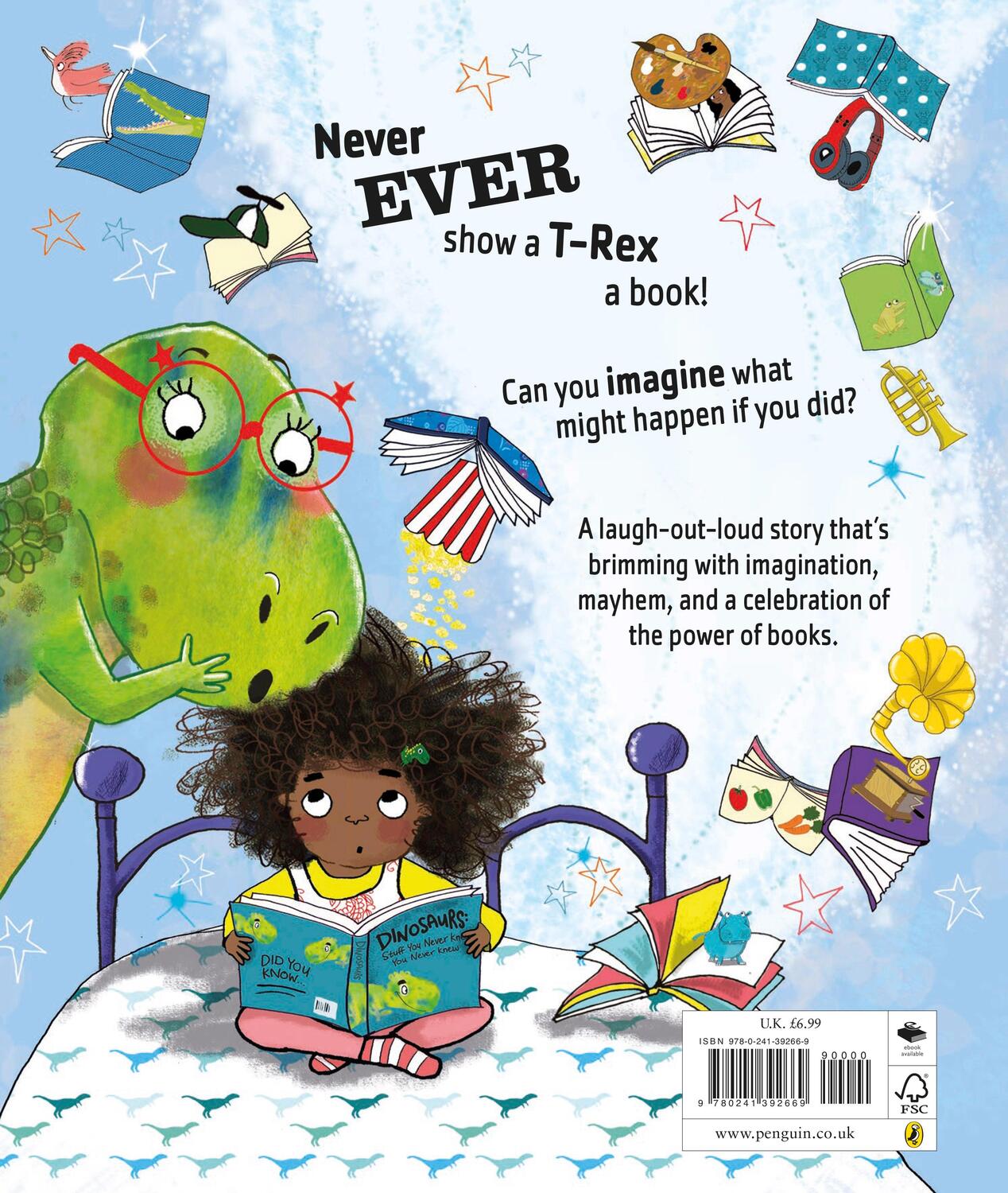 Rückseite: 9780241392669 | Never Show A T-Rex A Book! | Rashmi Sirdeshpande | Taschenbuch | 2020
