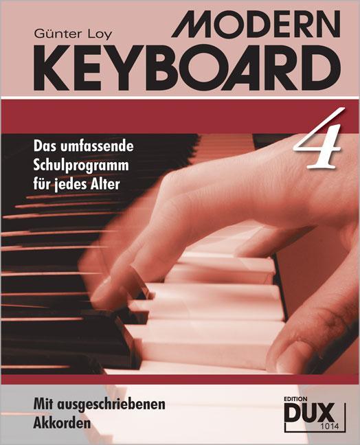 Cover: 4031658010147 | Modern Keyboard 4 | Schule für Keyboard mit ausgeschriebenen Akkorden
