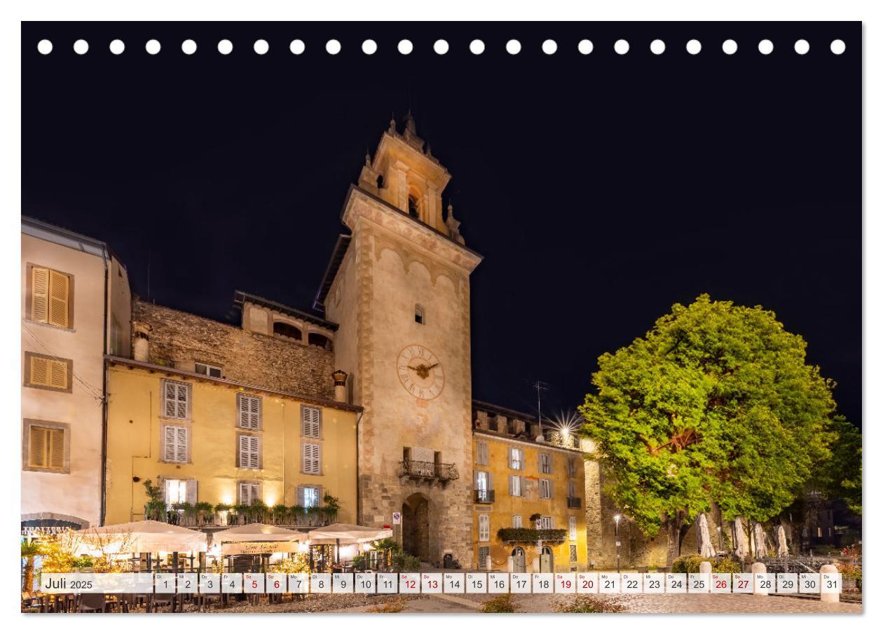 Bild: 9783457151655 | Bezauberndes Bergamo (Tischkalender 2025 DIN A5 quer), CALVENDO...