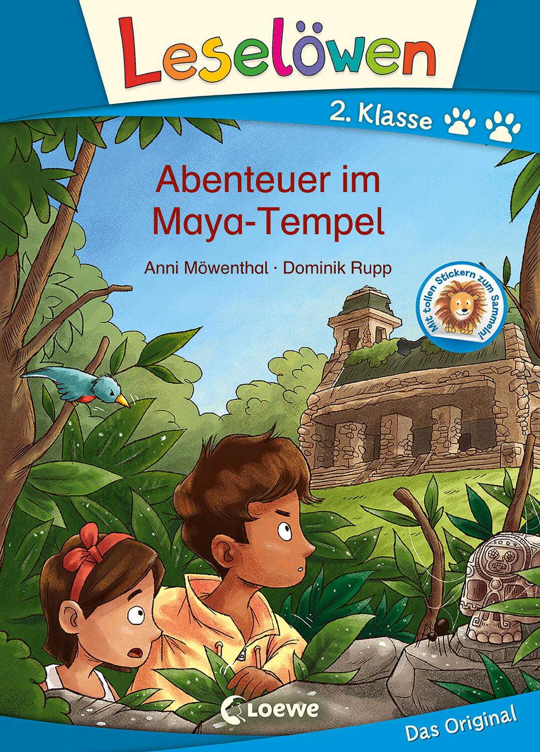 Cover: 9783743208049 | Leselöwen 2. Klasse - Abenteuer im Maya-Tempel | Anni Möwenthal | Buch