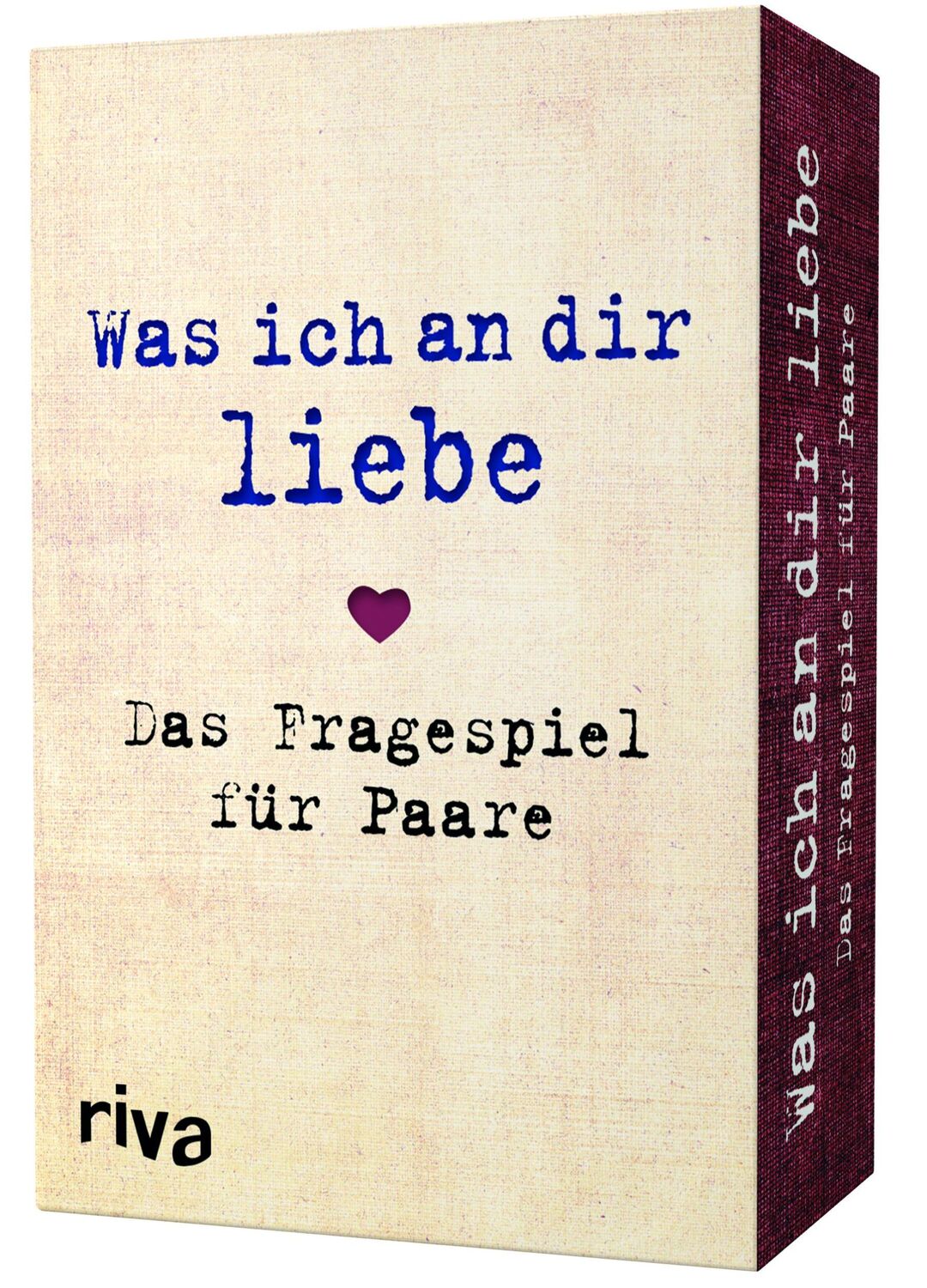 Cover: 9783742303042 | Was ich an dir liebe - Das Fragespiel für Paare | Alexandra Reinwarth