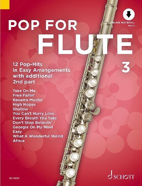 Cover: 9790001209137 | Pop For Flute 3 | Broschüre | Pop for Flute | Buch + Online-Audio