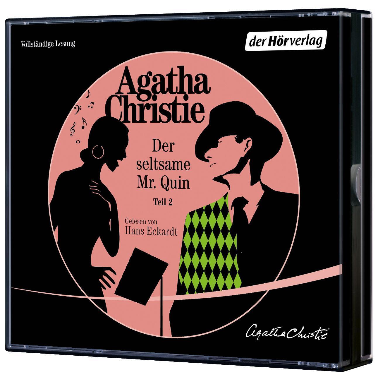 Bild: 9783844548624 | Der seltsame Mister Quin 2 | Agatha Christie | Audio-CD | 3 Audio-CDs