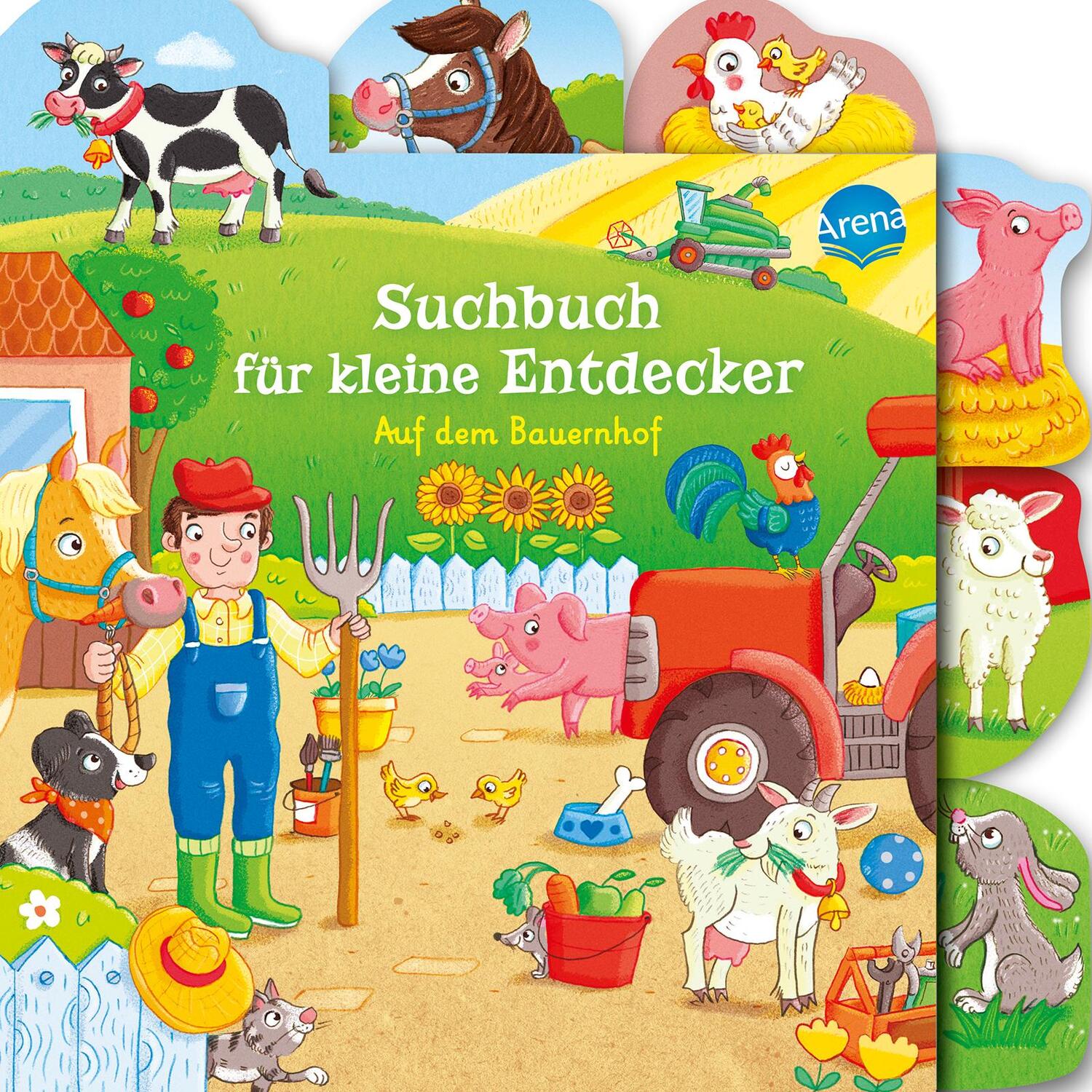 Cover: 9783401717326 | Suchbuch für kleine Entdecker | Buch | Mit formgestanztem Register