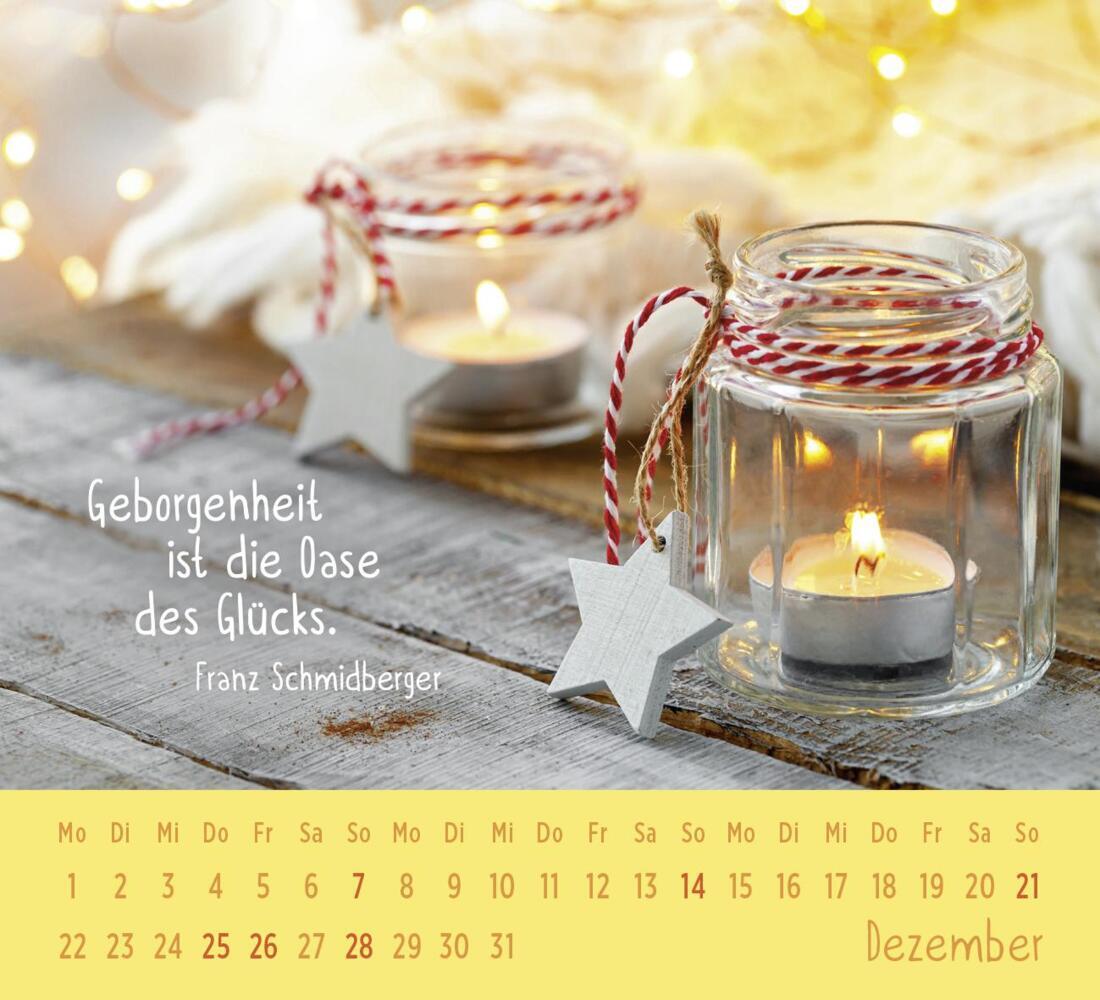 Bild: 4036442012178 | Mini-Kalender 2025: Der kleine Glückskalender | Groh Verlag | Kalender