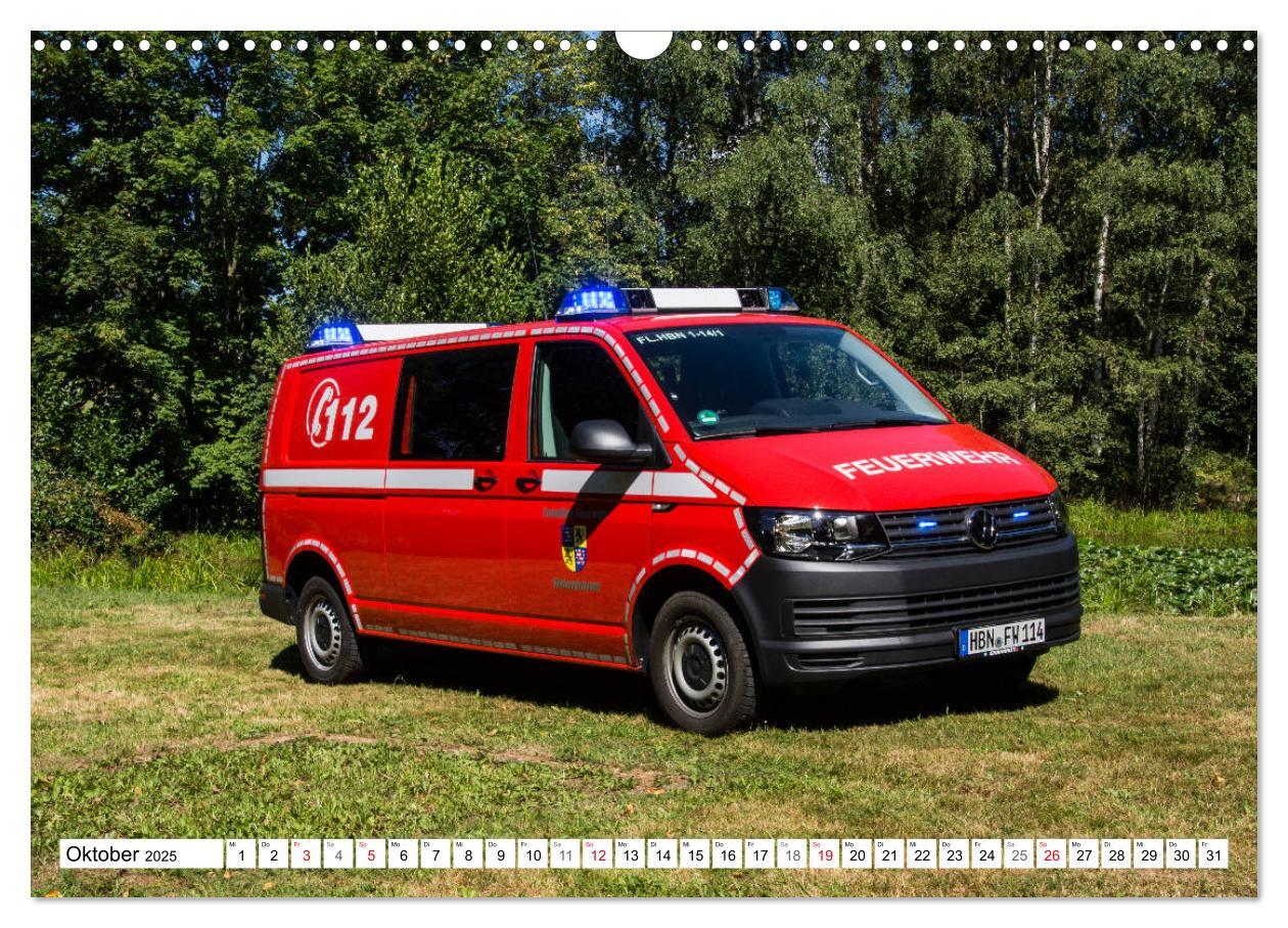 Bild: 9783435337804 | Feuerwehrfahrzeuge (Wandkalender 2025 DIN A3 quer), CALVENDO...