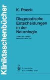 Cover: 9783540538035 | Diagnostische Entscheidungen in der Neurologie | Klaus Poeck | Buch