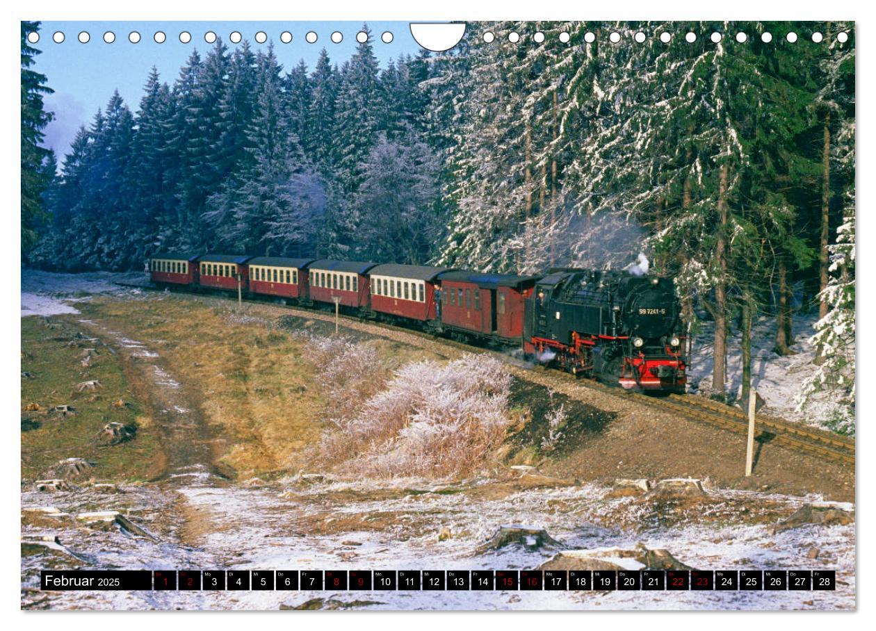 Bild: 9783435121106 | Harzer Schmalspurbahnen 1980er Jahre bis heute (Wandkalender 2025...