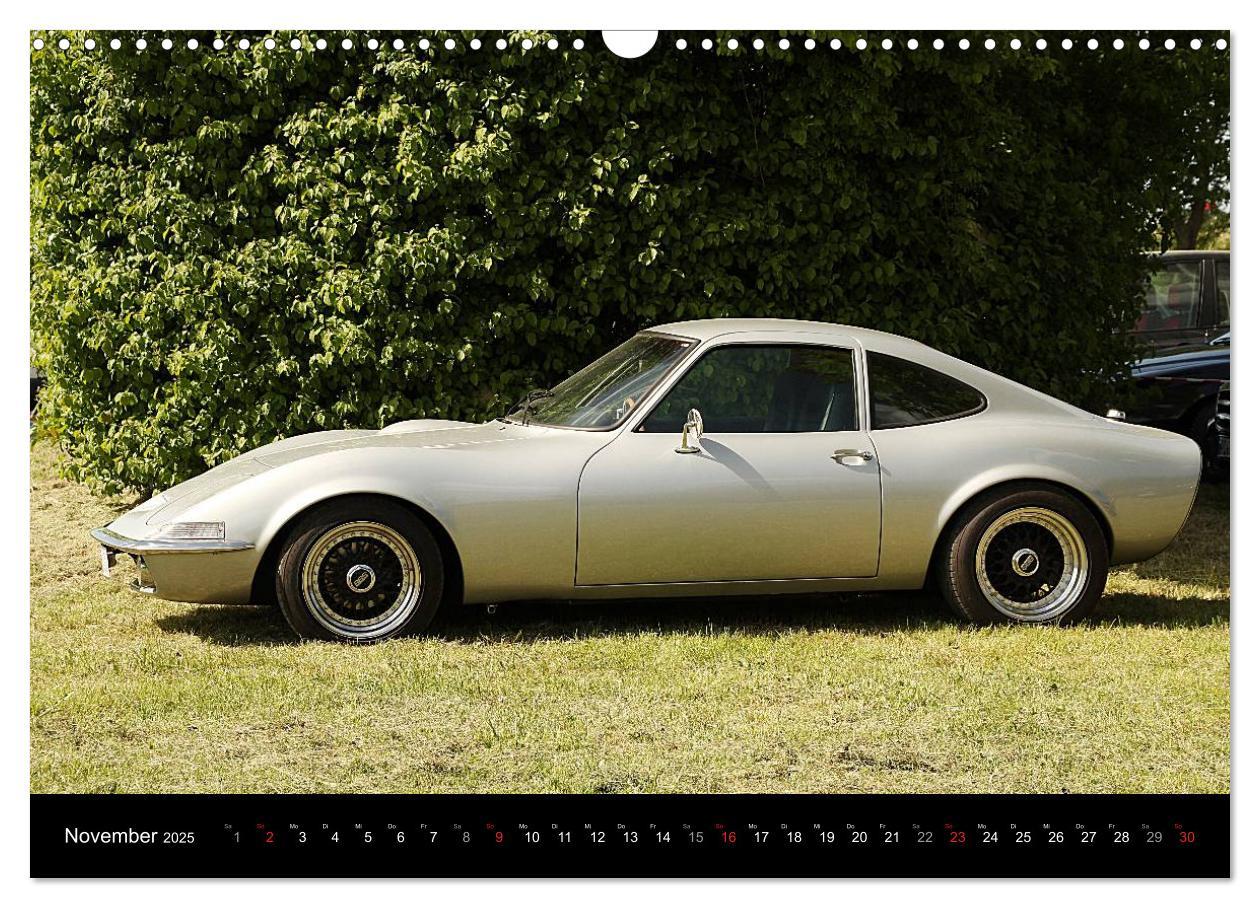 Bild: 9783435726639 | Opel GT Der Kalender (Wandkalender 2025 DIN A3 quer), CALVENDO...