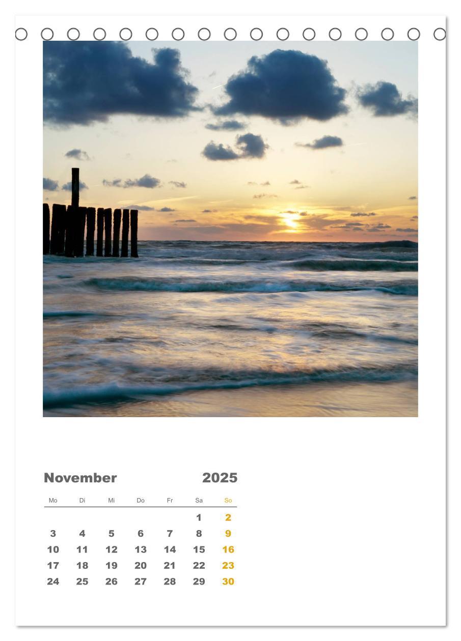 Bild: 9783457028063 | Hollands Strandparadies Zeeland (Tischkalender 2025 DIN A5 hoch),...