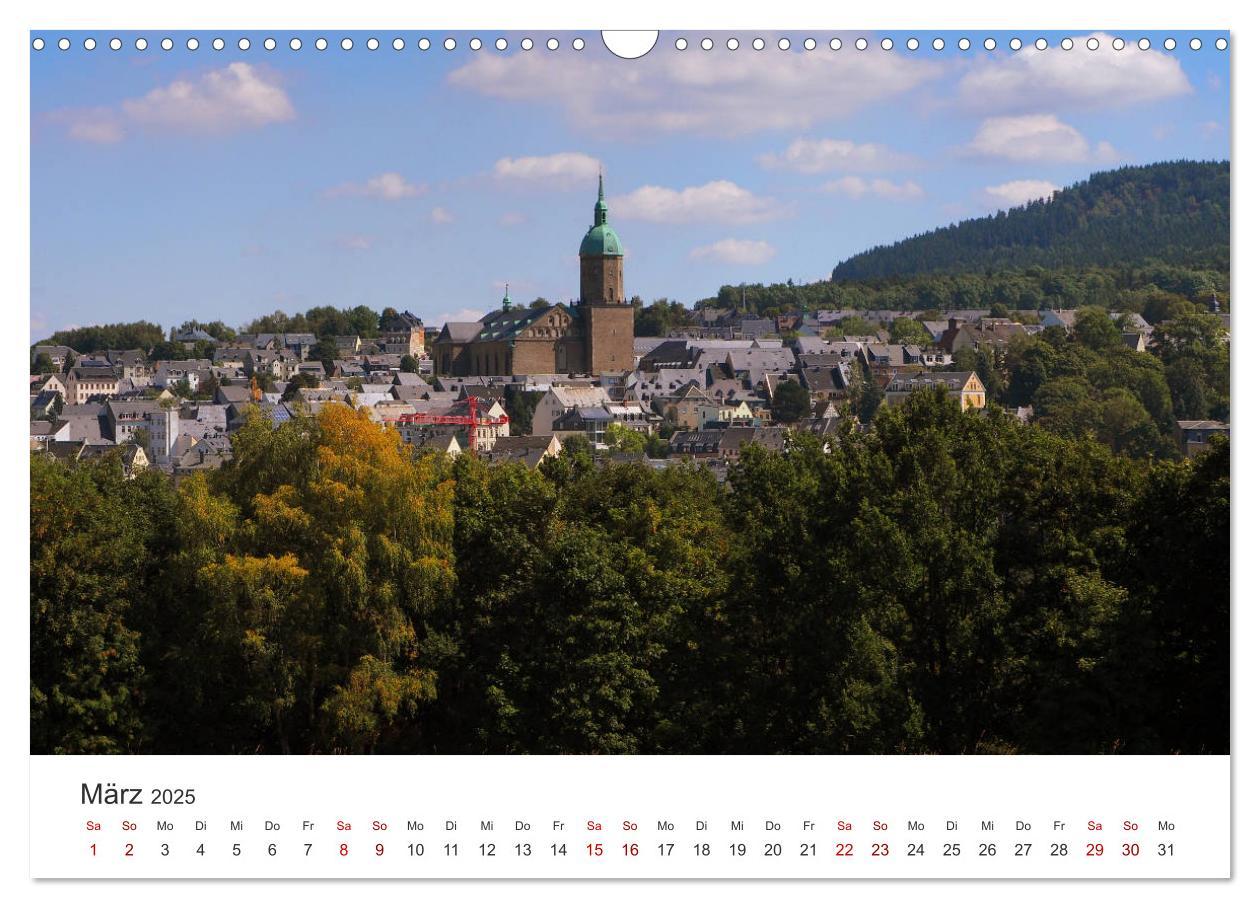 Bild: 9783435412532 | Annaberg - Hauptstadt des Erzgebirges (Wandkalender 2025 DIN A3...