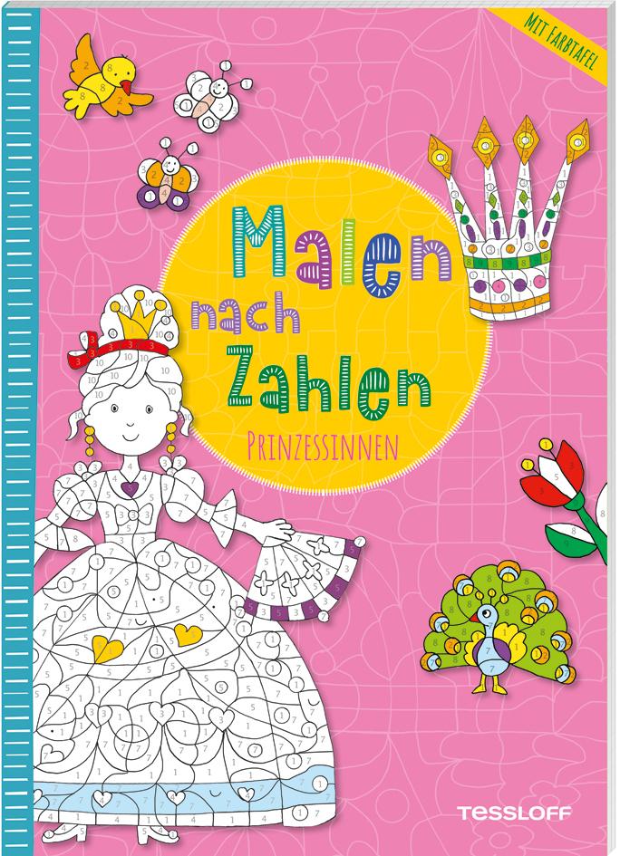 Cover: 9783788645991 | Malen nach Zahlen. Prinzessinnen | Sandra Schmidt | Taschenbuch | 2023