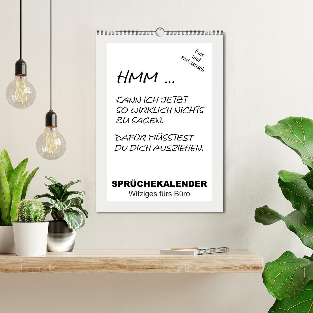 Bild: 9783435959006 | Sprüchekalender. Witziges fürs Büro (Wandkalender 2025 DIN A3...