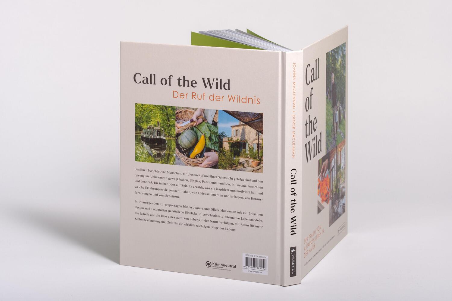 Bild: 9783791389424 | Call of the Wild | Der Traum vom autarken Leben in der Natur | Buch