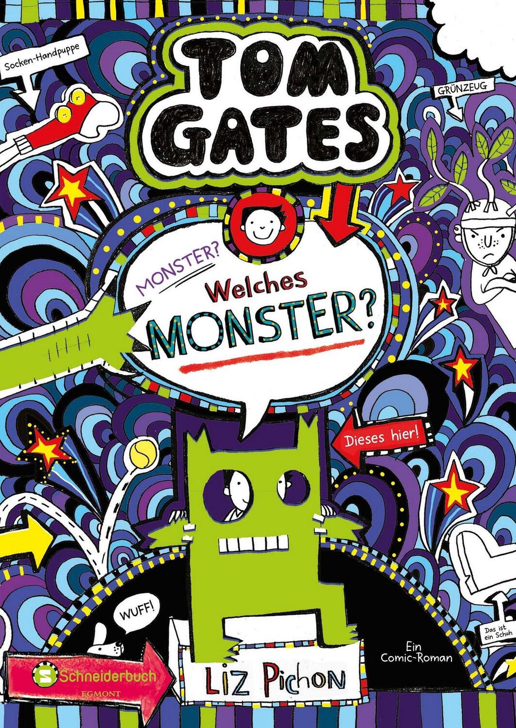 Cover: 9783505142765 | Tom Gates, Band 15 | Monster? Welches Monster? | Liz Pichon | Buch